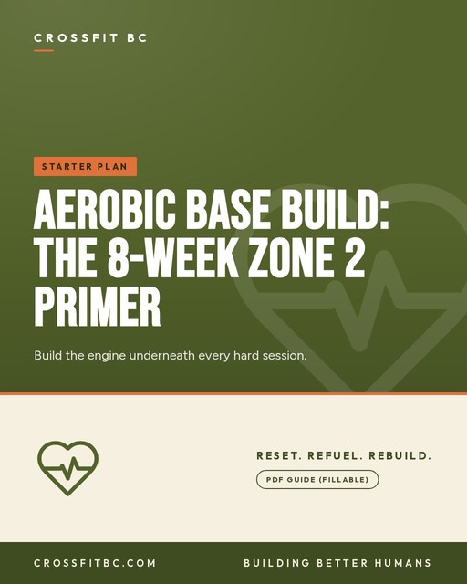 Aerobic Base Build: The 8-Week Zone 2 Primer
