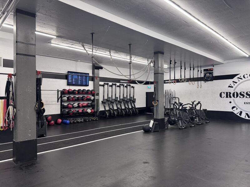 CrossFit BC training floor