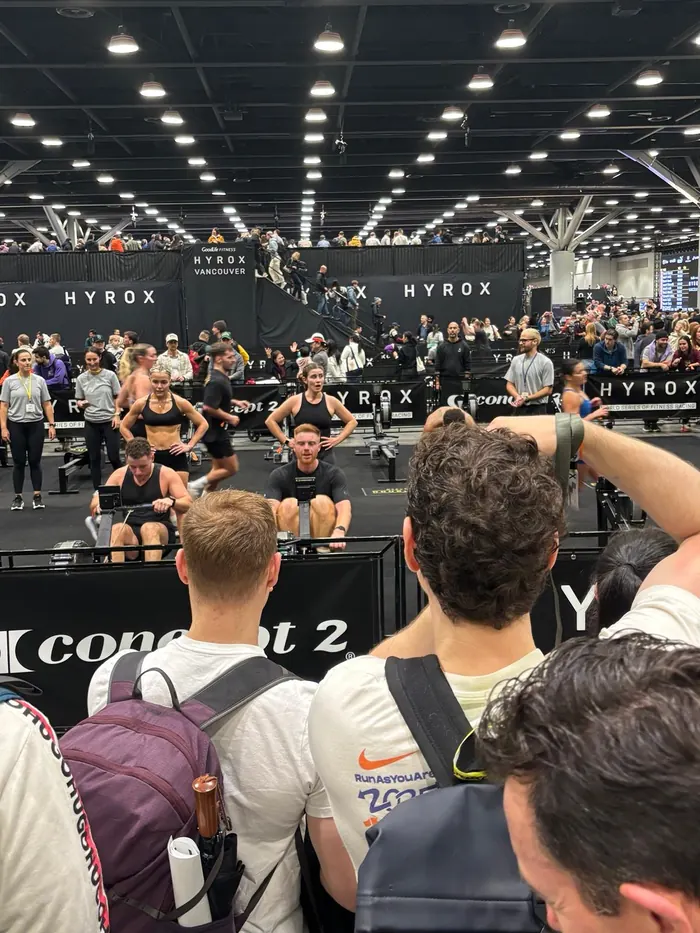 CrossFit BC team competing at a CrossFit Open event