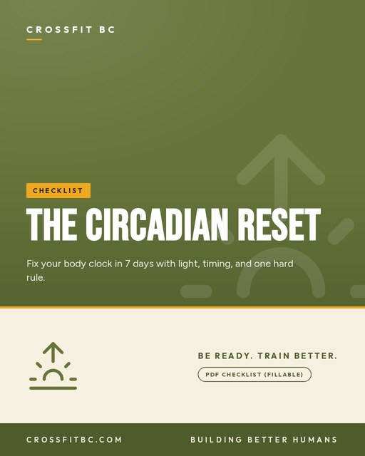 The Circadian Reset