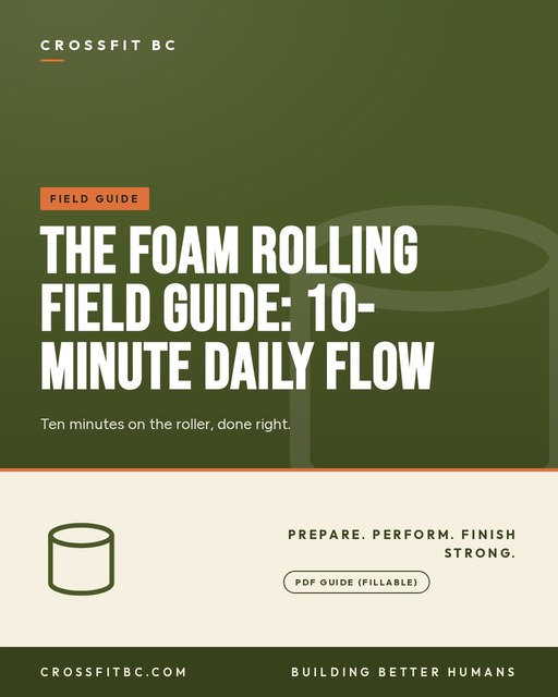 The Foam Rolling Field Guide: 10-Minute Daily Flow