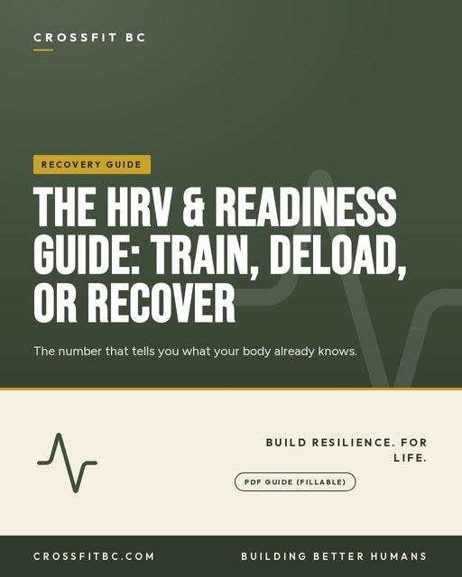 The HRV & Readiness Guide: Train, Deload, or Recover