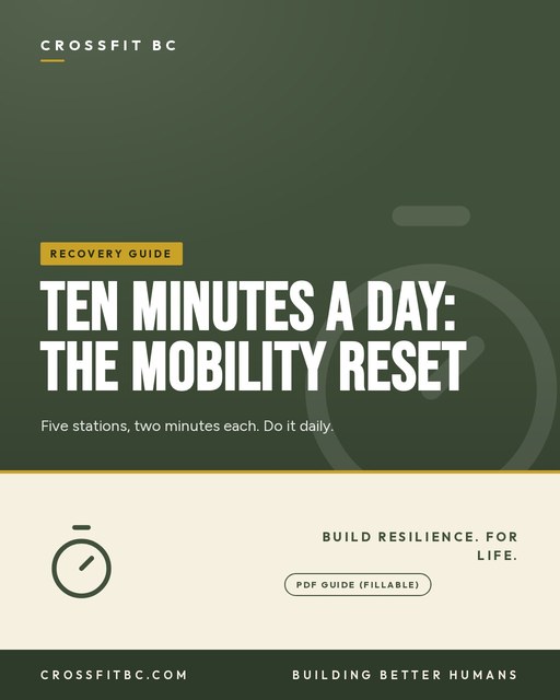 Ten Minutes a Day: The Mobility Reset