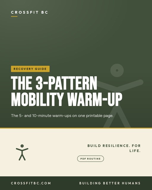 The 3-Pattern Mobility Warm-Up