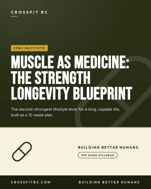Muscle as Medicine: The Strength Longevity Blueprint