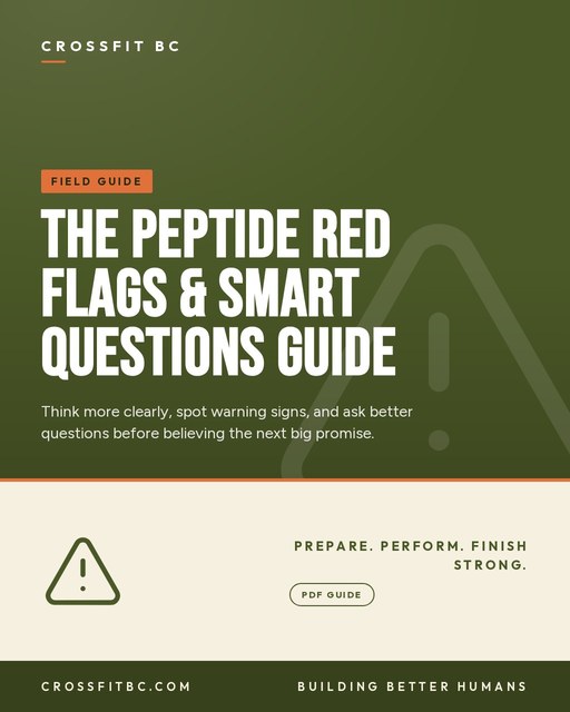 The Peptide Red Flags & Smart Questions Guide