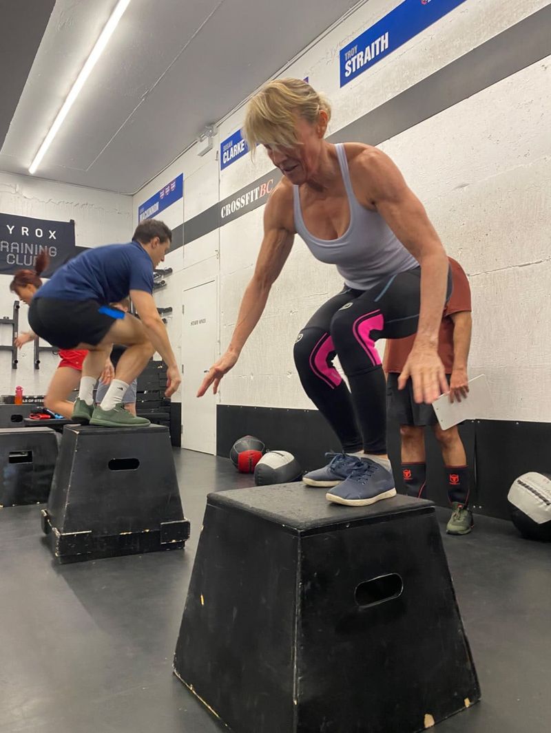 Sarah Pennington coaching at CrossFit BC