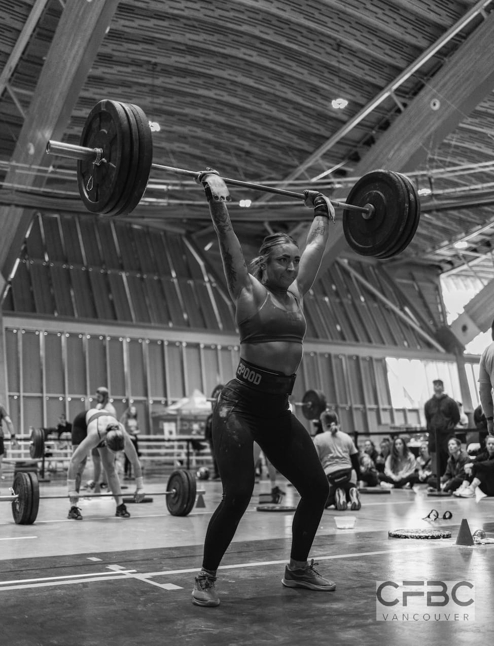 Sophie Straith coaching at CrossFit BC