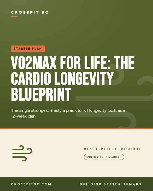 VO2max for Life: The Cardio Longevity Blueprint