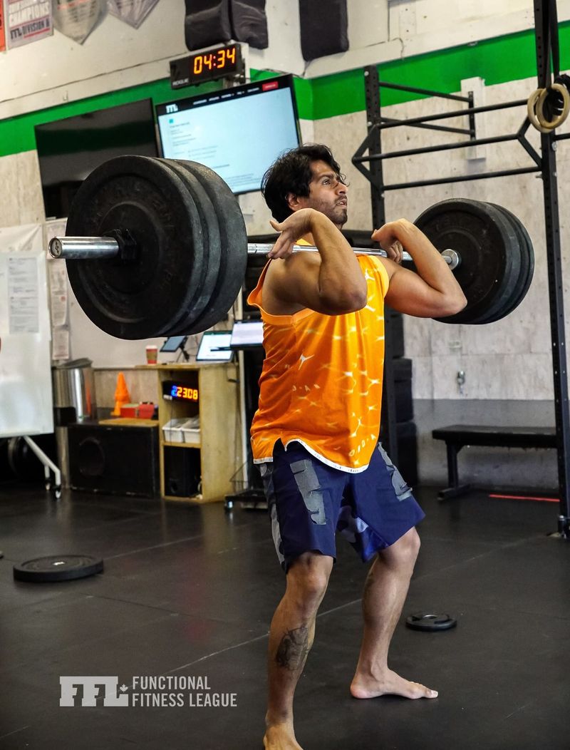 Yash Ahuja coaching at CrossFit BC