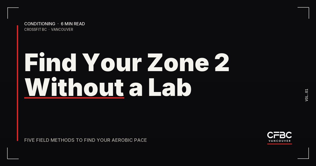 How to Find Your Zone 2 Without a Lab