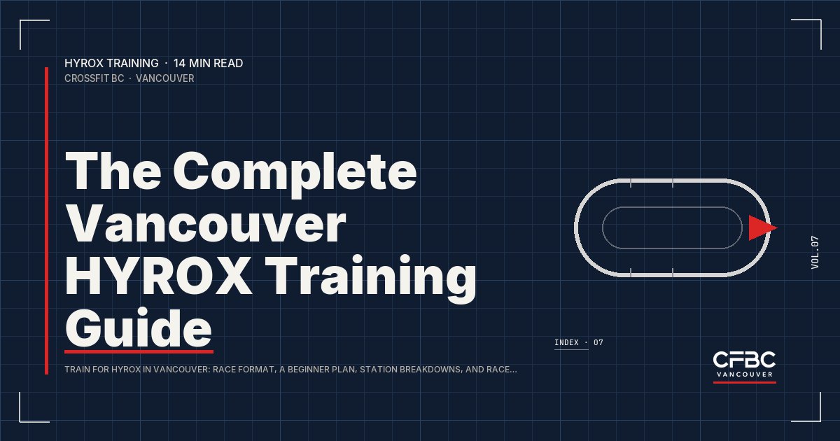 Vancouver HYROX training guide