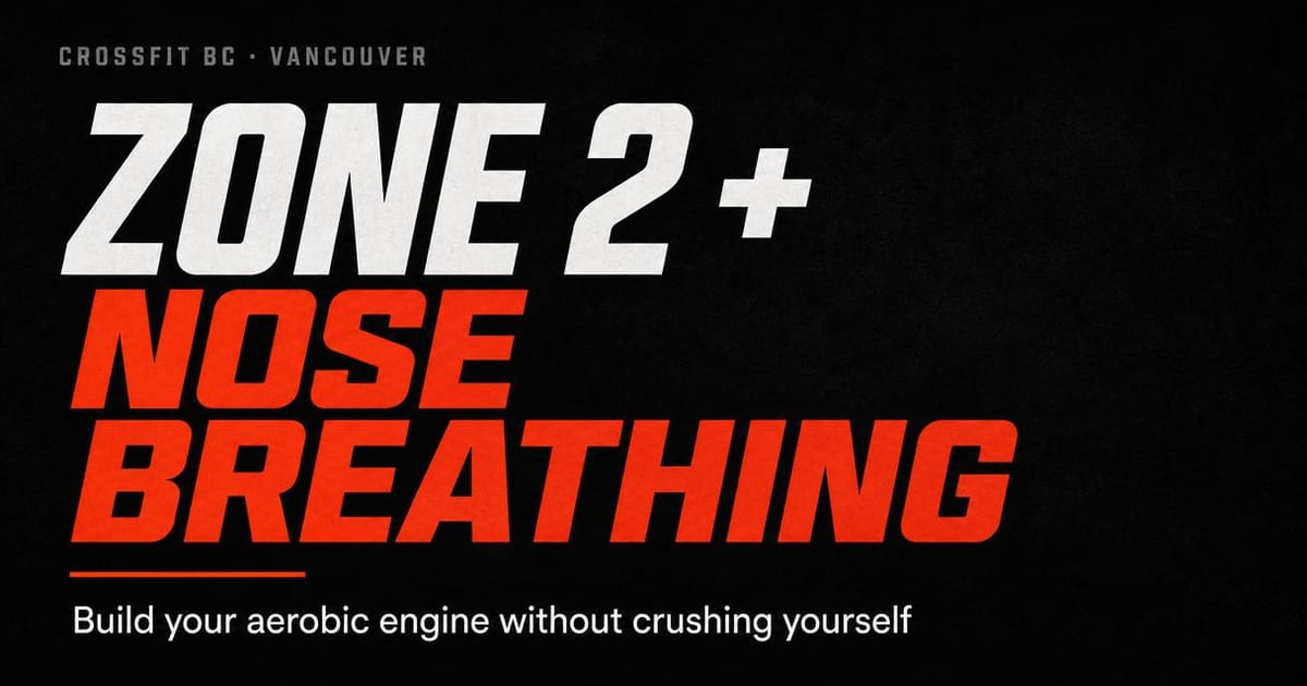 Zone 2 Training and Nose Breathing: Build Your Engine