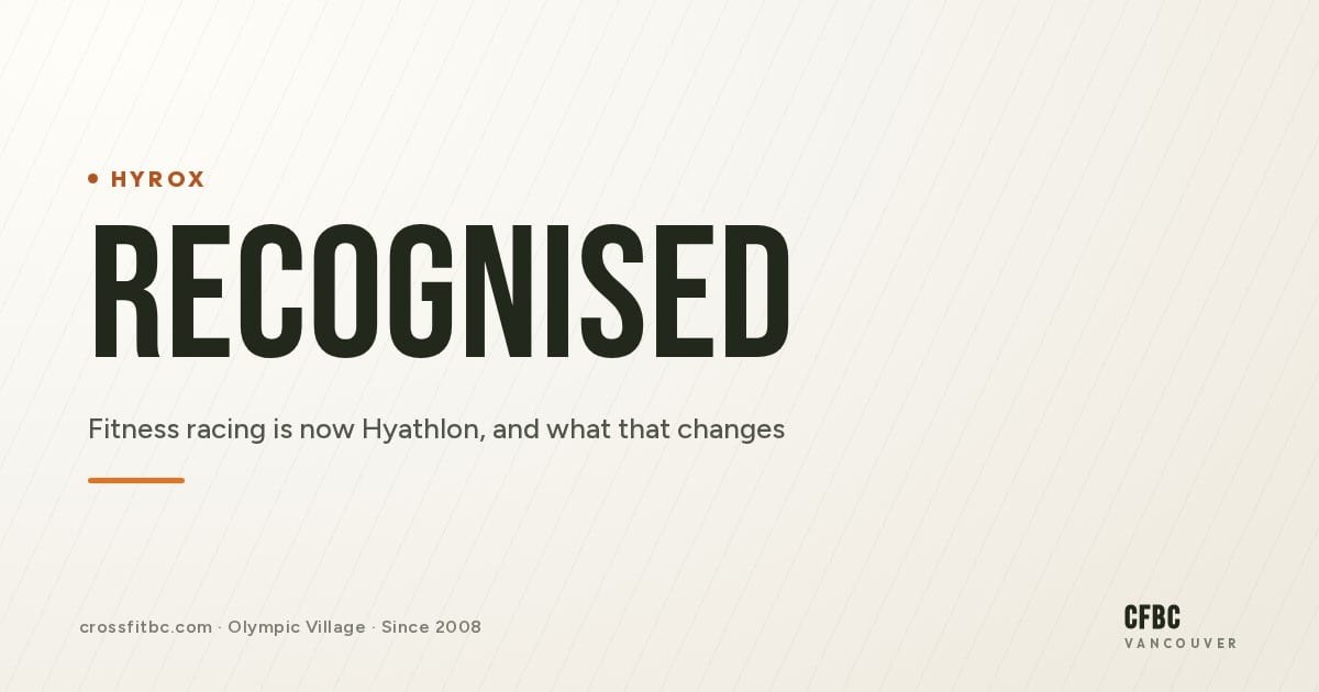 Hyathlon explainer: fitness racing recognised as a World Triathlon discipline