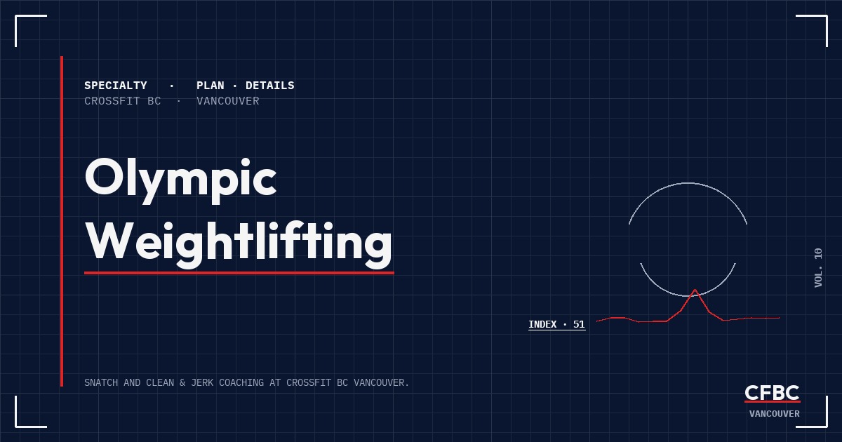 Olympic Weightlifting Vancouver