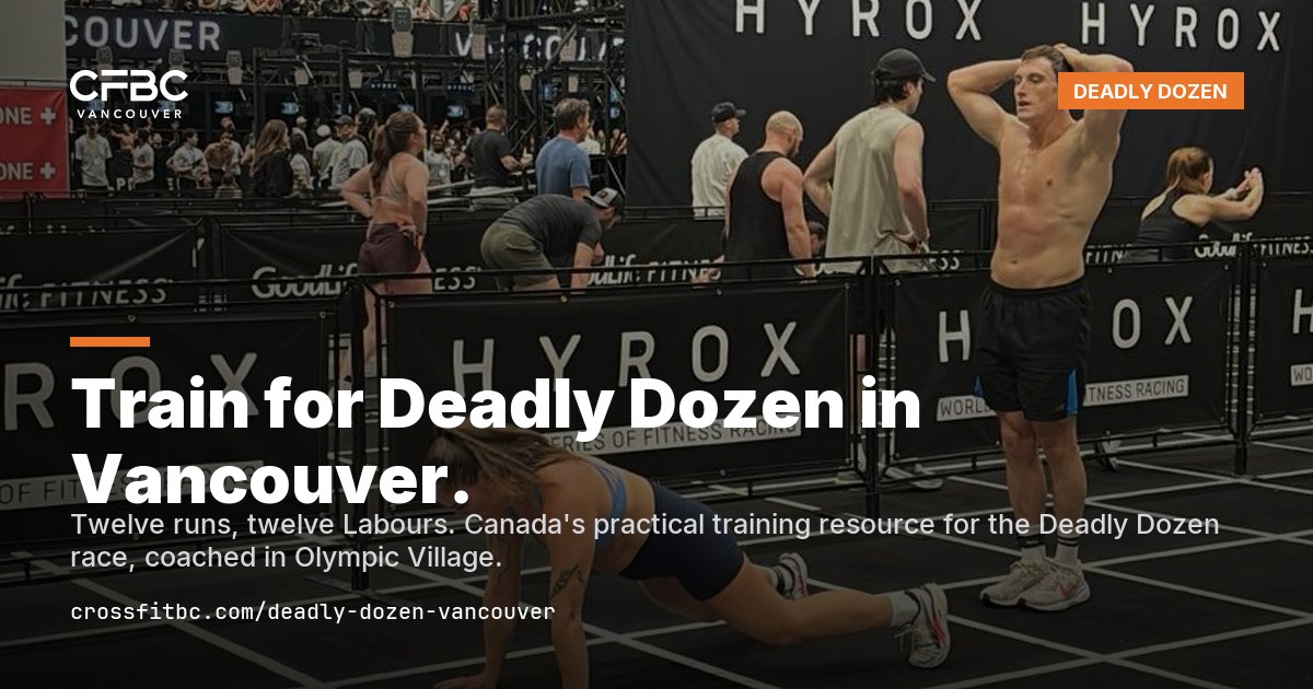 Deadly Dozen Vancouver hybrid race