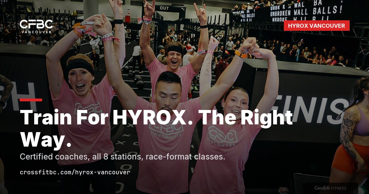 HYROX Youngstars parent guide: ages 8 to 15, eight scaled stations, coached in Vancouver