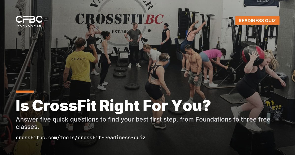 CrossFit Beginner Readiness Quiz