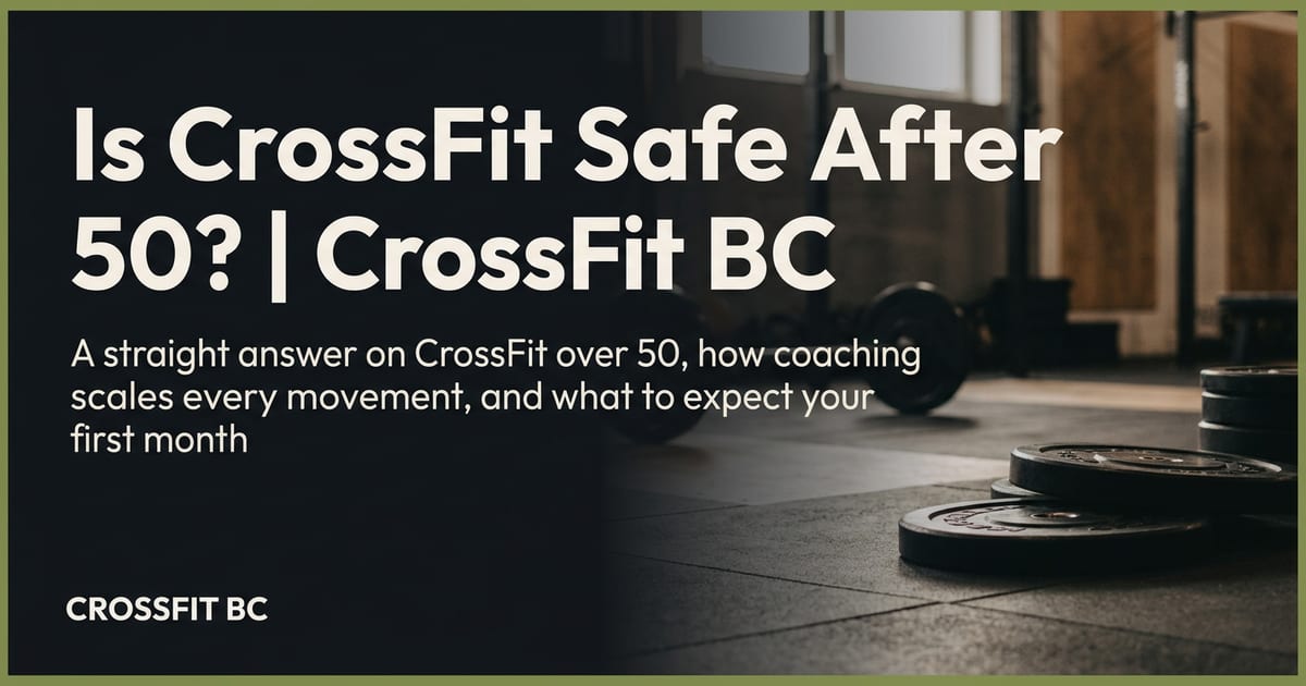 Is CrossFit Safe After 50?