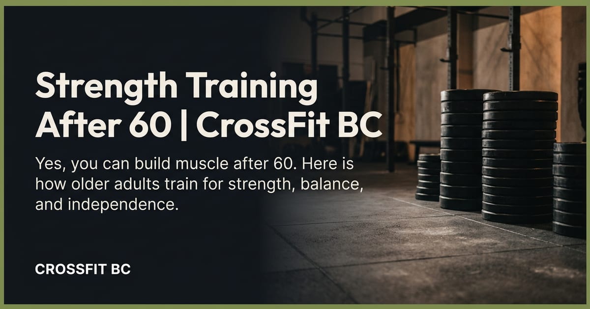 Strength Training After 60