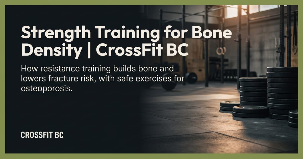 Strength Training for Bone Density