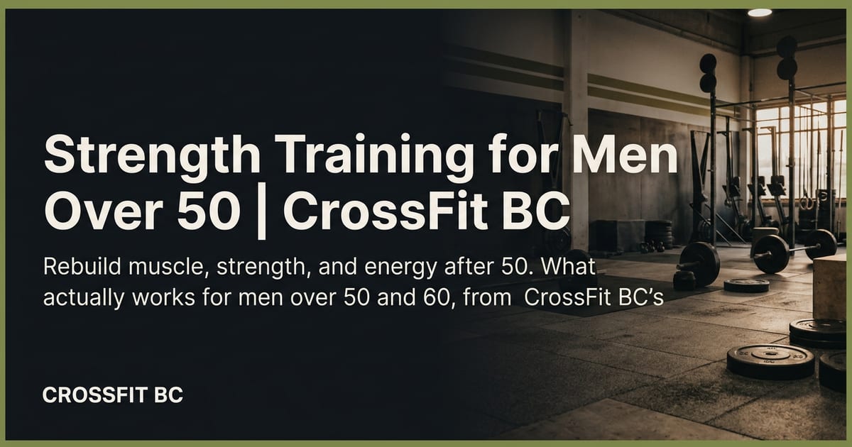 Strength Training for Men Over 50